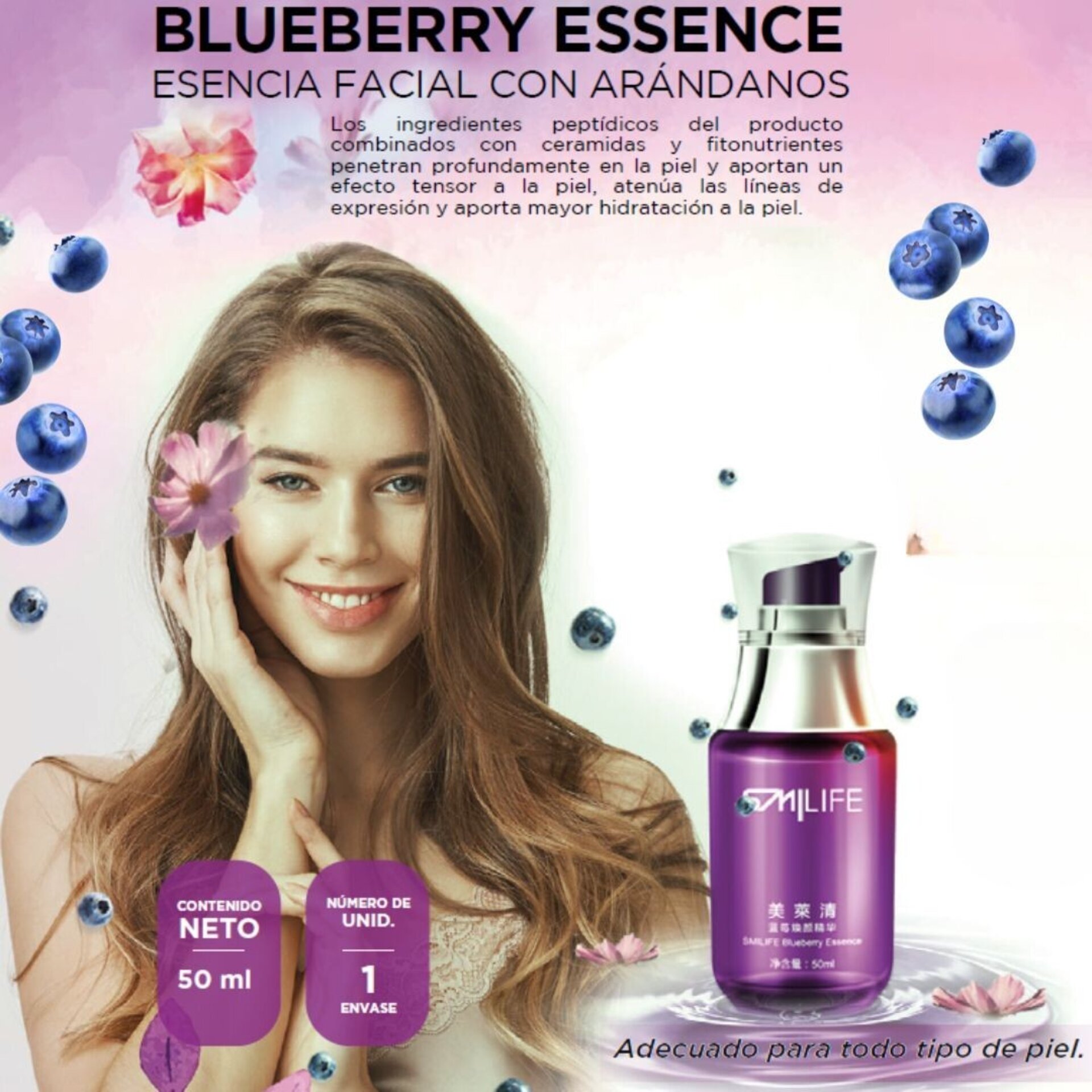 Blueberry essence – Esencia facial hidratante con arándanos - 2