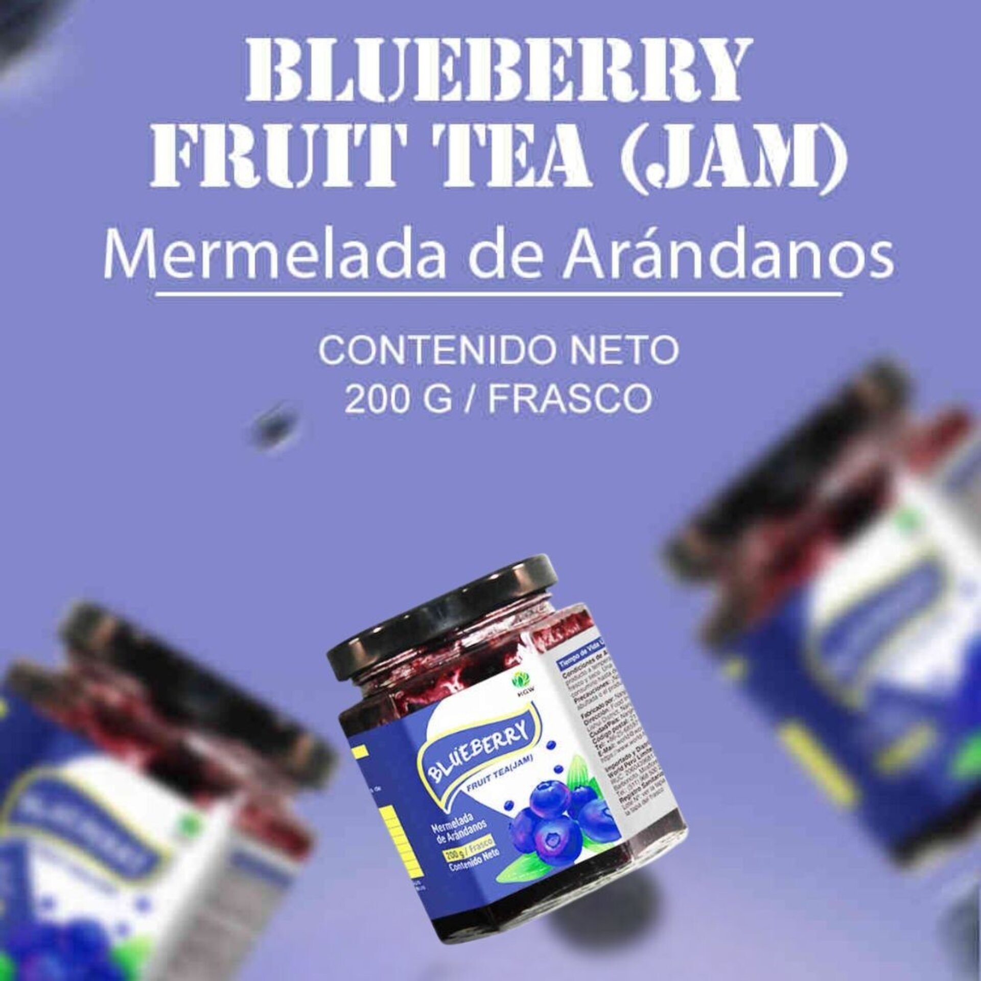 Mermelada de arándanos – HGW - 11