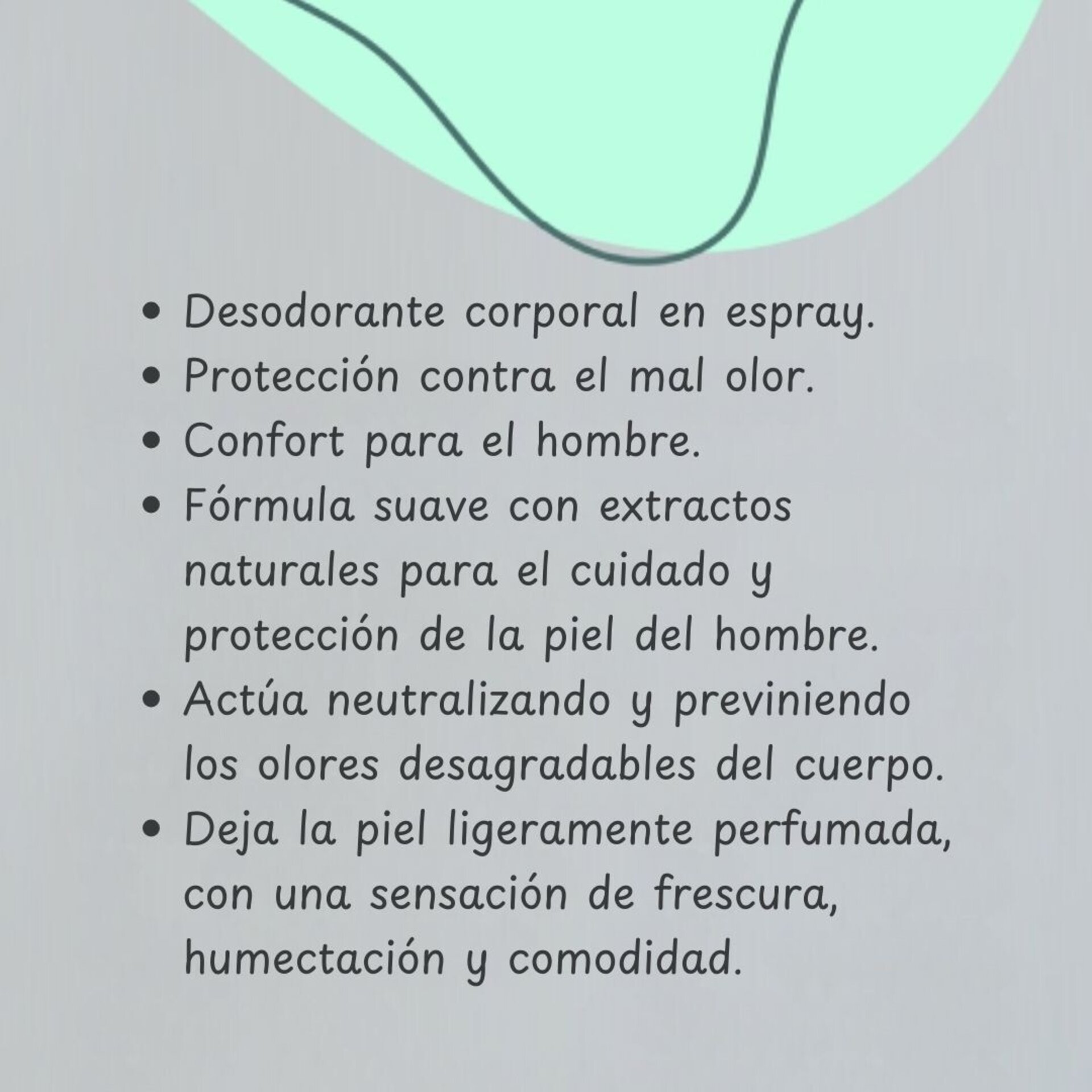 Desodorante en espray hombre  – Protección natural - 4