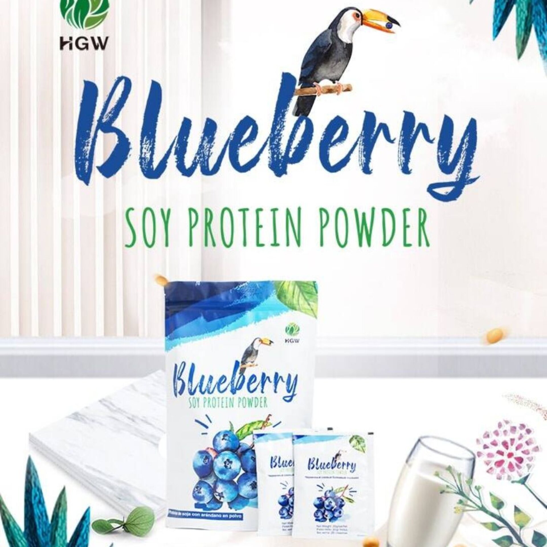 Proteína de soja y arándanos HGW - 4