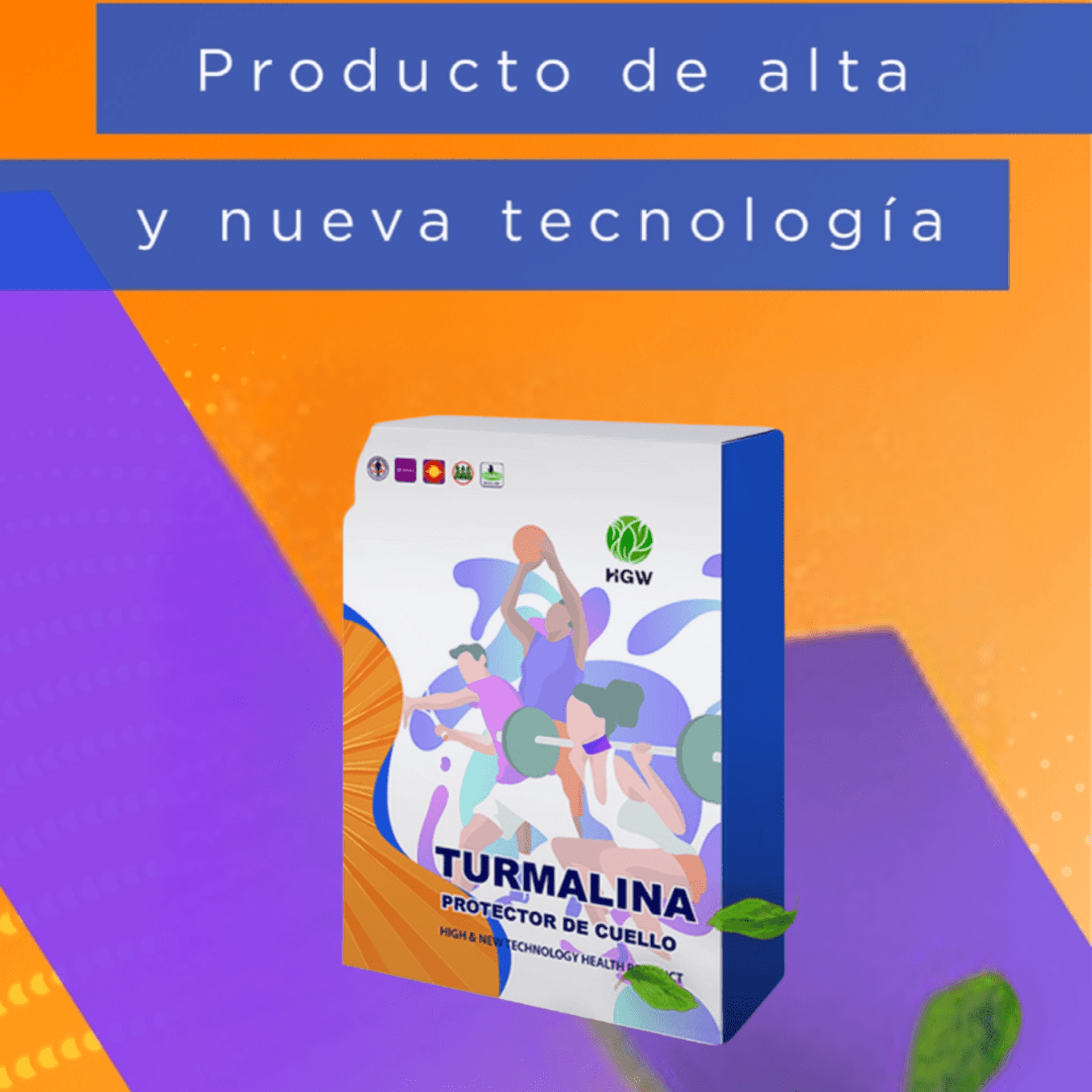 Protector de Cuello de Turmalina - HGW - 9