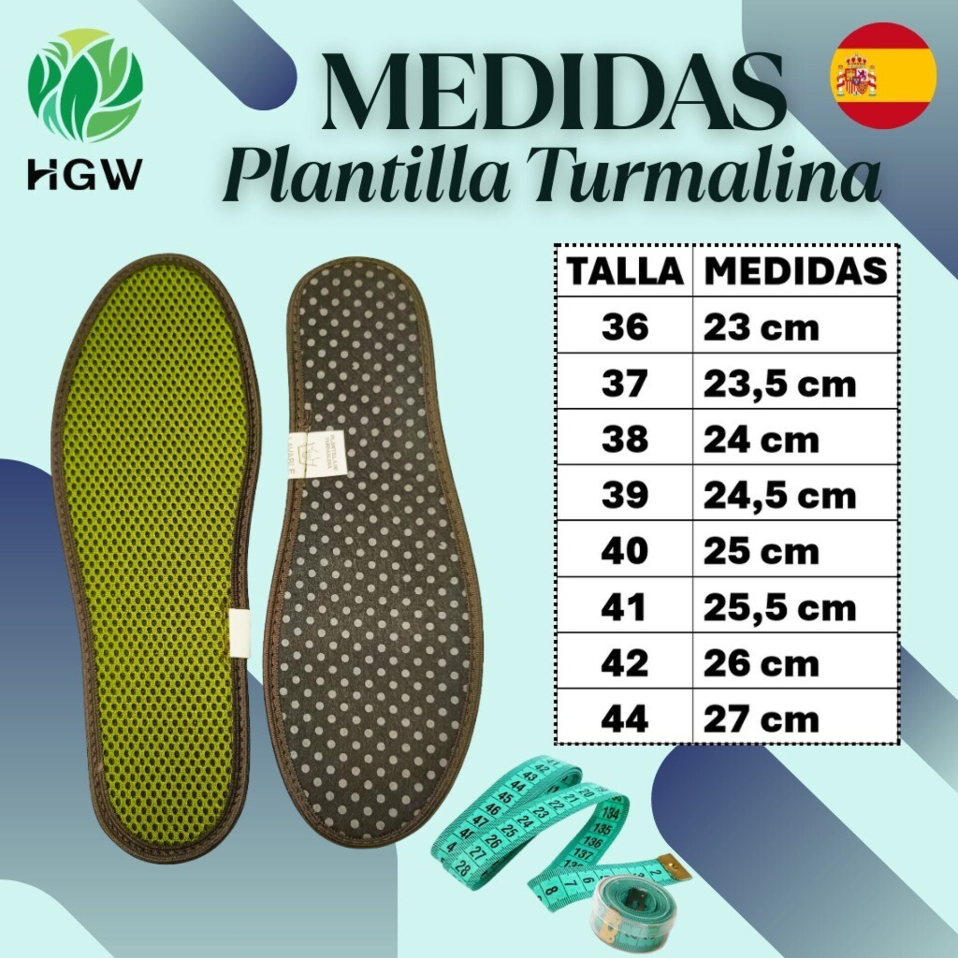 Plantillas de Turmalina HGW – Equilibra tu energía desde la base - 7