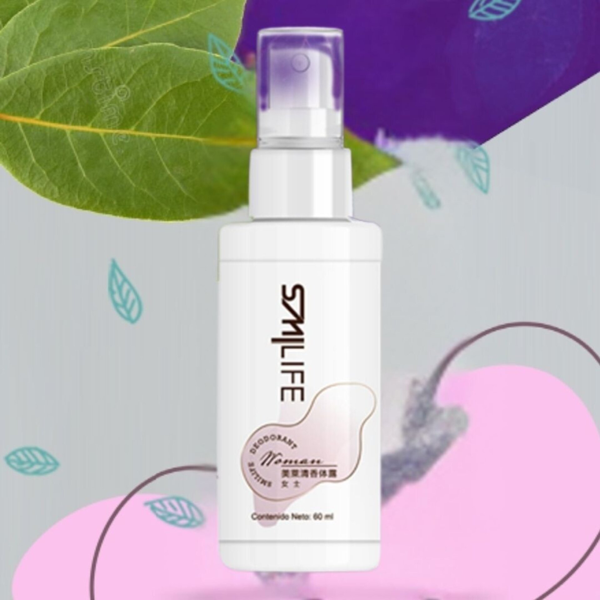 Desodorante en espray mujer – Protección natural - 1