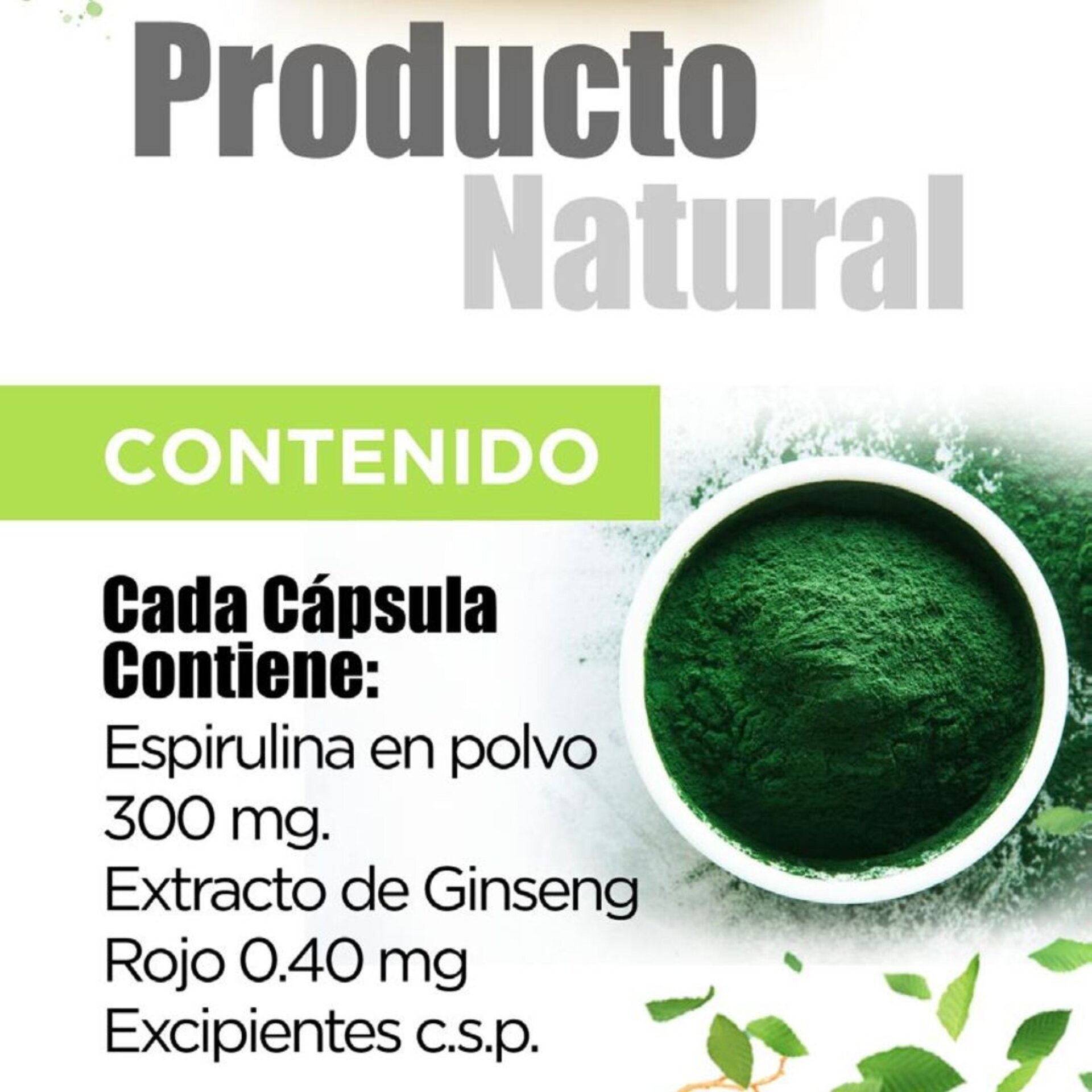 Spirulina Plus – HGW - 5