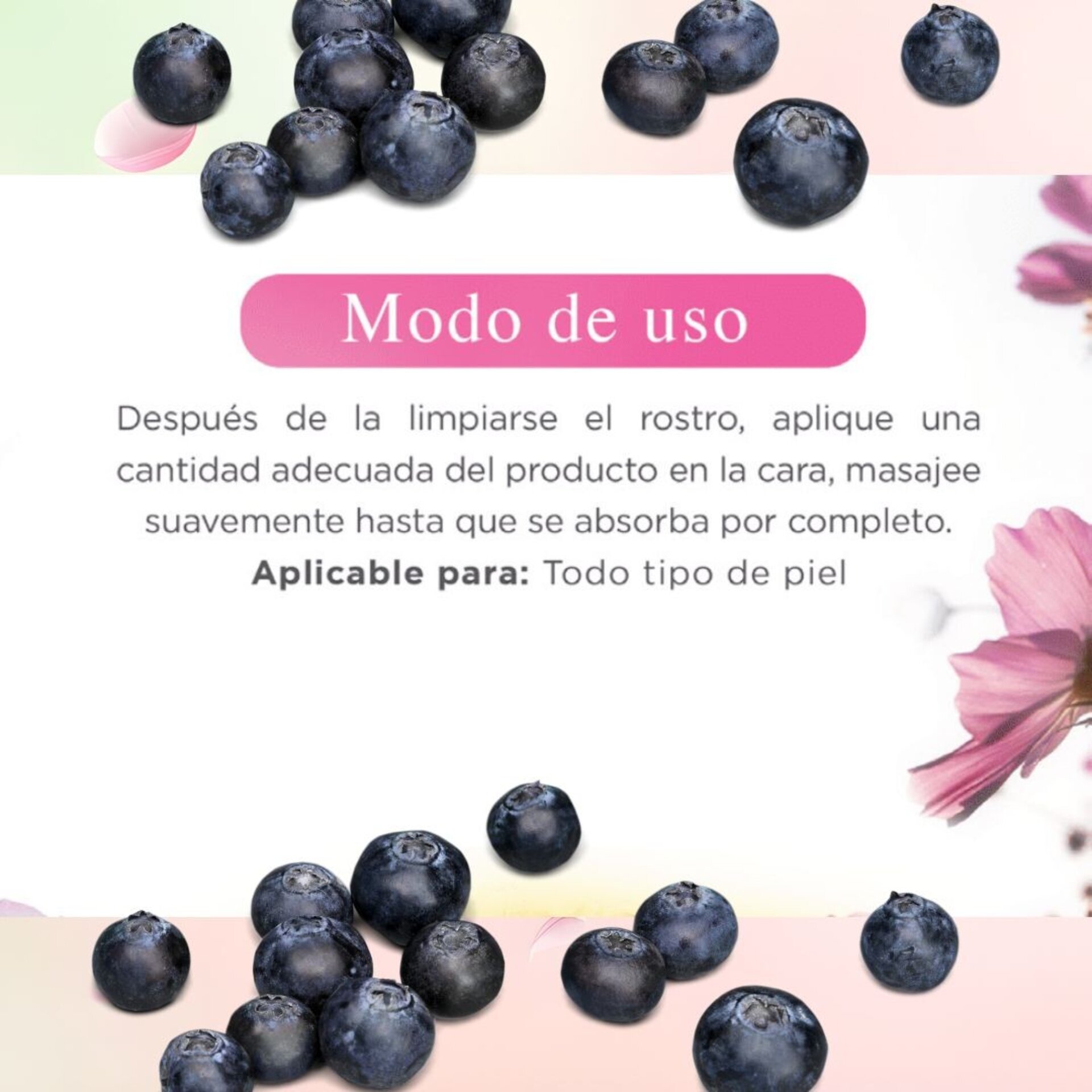 Blueberry moisturizer – Crema hidratante facial con arándanos - 7