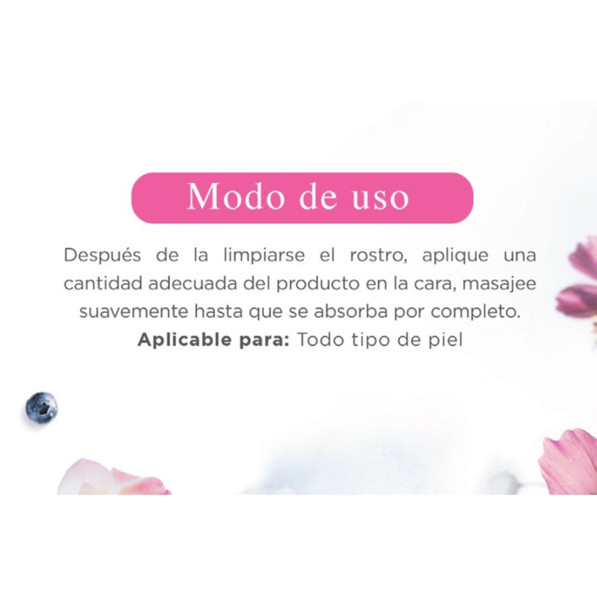 Blueberry facial toner – Tónico facial hidratante con arándanos (100 ml) - 7